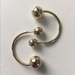 Gold tone hoop earrings from & Other Stories